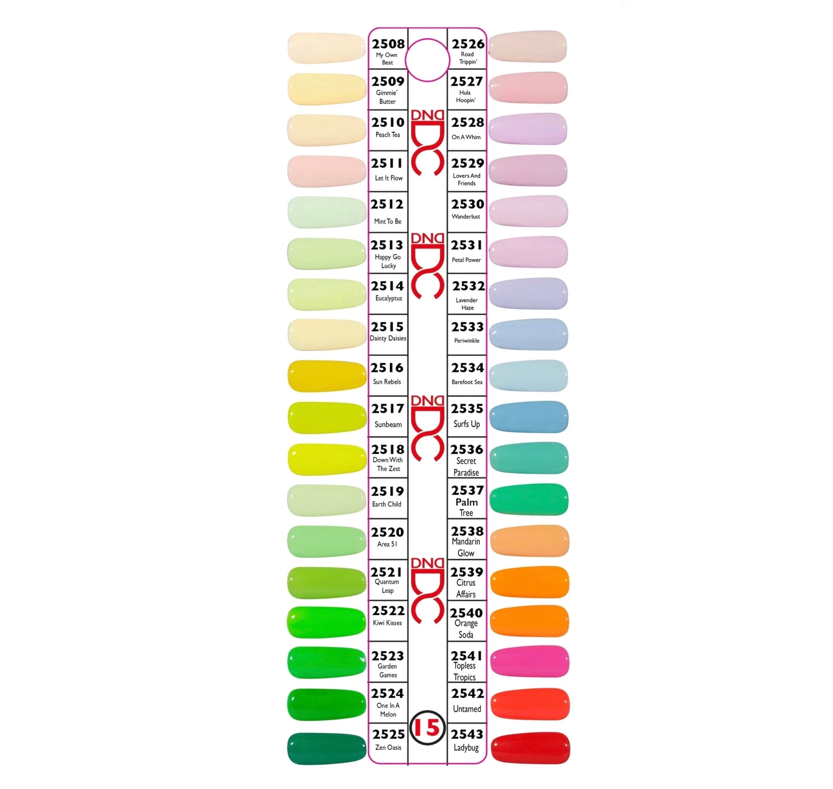 DND DC Color Swatch #15 (2508 - 2543)